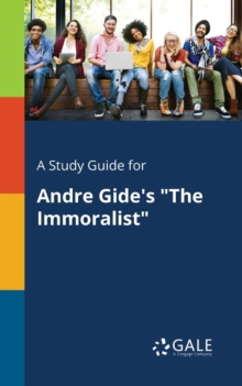 Image for A Study Guide for Andre Gide's "The Immoralist"
