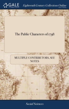 Image for The Public Characters of 1798
