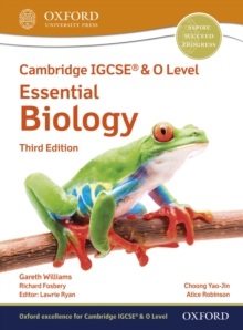 Image for Cambridge IGCSEA(R) & O Level Essential Biology: Student Book Third Edition