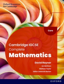 Image for Cambridge IGCSE Complete Mathematics Core: Student Book Sixth Edition