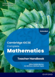 Image for Cambridge IGCSE complete mathematics: Teacher handbook