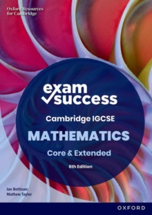 Image for Exam Success in Cambridge IGCSE Mathematics: Sixth Edition