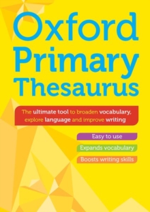 Image for Oxford primary thesaurus