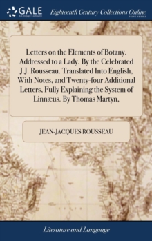 Image for LETTERS ON THE ELEMENTS OF BOTANY. ADDRE