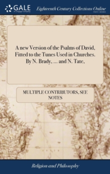 Image for A NEW VERSION OF THE PSALMS OF DAVID, FI