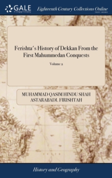 Image for FERISHTA'S HISTORY OF DEKKAN FROM THE FI