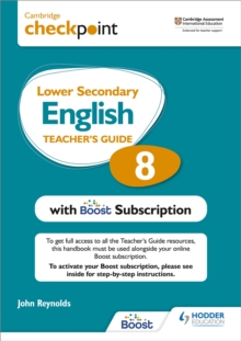 Image for Cambridge checkpoint lower secondary English8,: Teacher's guide