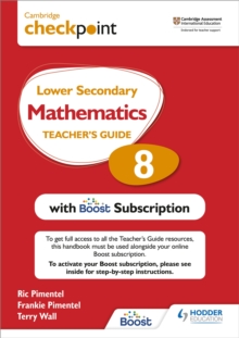 Image for Lower secondary mathematics8,: Teacher's guide