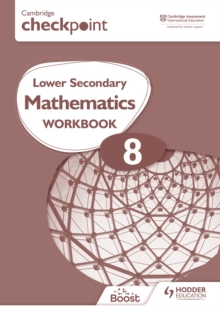 Image for Cambridge Checkpoint Lower Secondary Mathematics Workbook 8: Second Edition