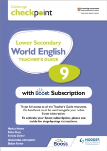 Image for Cambridge Checkpoint Lower Secondary World English Teacher's Guide 9 with Boost Subscription
