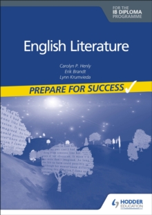 Image for English literature  : for the IB diploma programme