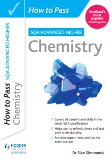 Image for How to pass SQA advanced higher chemistry