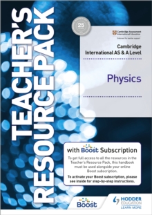 Image for Cambridge International AS & A Level Physics Teacher's Resource Pack with Boost Subscription