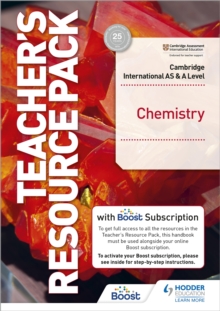 Image for Cambridge International AS & A Level Chemistry Teacher's Resource Pack with Boost Subscription
