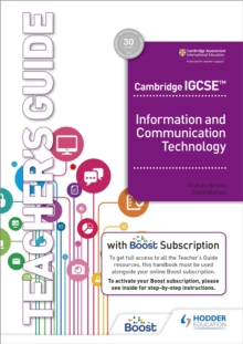 Image for Cambridge IGCSE Information and Communication Technology Teacher's Guide with Boost Subscription