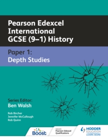 Image for Pearson Edexcel International GCSE (9 1) History: Paper 1 Depth Studies
