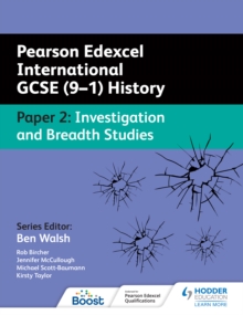 Image for Pearson Edexcel International GCSE (9 1) History: Paper 2 Investigation and Breadth Studies