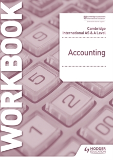 Image for Cambridge International AS and A Level Accounting Workbook