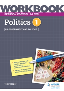 Image for Pearson Edexcel A-level Politics Workbook 1: UK Government and Politics