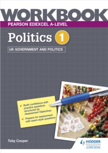 Image for Pearson Edexcel A-level politicsWorkbook 1: UK government and politics
