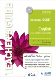 Image for Cambridge IGCSE English as a Second Language Teacher's Guide with Boost Subscription