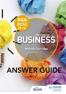 Image for AQA GCSE (9-1) business: Answer guide