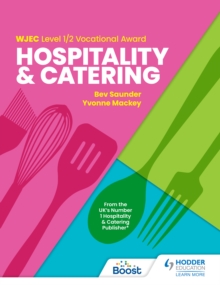 Image for WJEC Level 1/2 Vocational Award in Hospitality and Catering