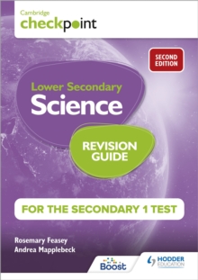 Image for Lower secondary science  : for the secondary 1 test: Revision guide