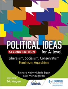 Image for Political ideas for A level: Liberalism, socialism, conservatism, feminism, anarchism