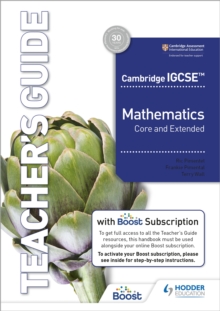 Image for Cambridge IGCSE Core and Extended Mathematics Teacher's Guide with Boost Subscription