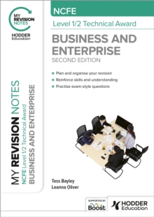 Image for My Revision Notes: NCFE Level 1/2 Technical Award in Business and Enterprise Second Edition