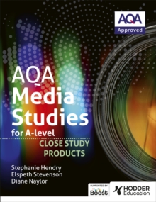 Image for AQA media studies for A Level: Close study products