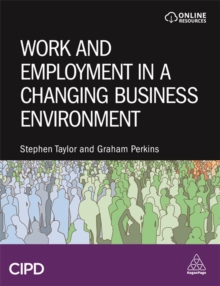 Image for Work and employment in a changing business environment