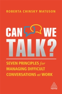 Image for Can we talk?  : seven principles for managing difficult conversations at work