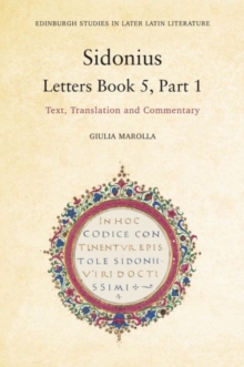 Sidonius: Letters Book 5, Part 1