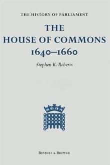 Image for The History of Parliament: The House of Commons 1640-1660 [9 Volume Set]