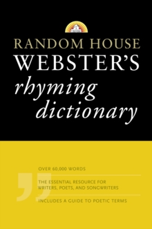 Image for Random House Webster's Rhyming Dictionary