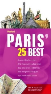Image for Fodor's Citypack Paris' 25 Best, 6th Edition