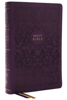 Image for KJV Holy Bible with 73,000 Center-Column Cross References, Purple Leathersoft, Red Letter, Comfort Print: King James Version