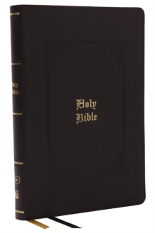 Image for KJV Holy Bible: Giant Print Thinline Bible, Black Leathersoft, Red Letter, Comfort Print (Thumb Indexed): King James Version (Vintage Series)