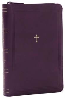 NKJV Compact Paragraph-Style Bible w/ 43,000 Cross References, Purple Leathersoft with zipper, Red Letter, Comfort Print: Holy Bible, New King James Version: Holy Bible, New King James Version