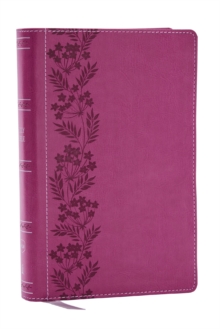 Image for NKJV Personal Size Large Print Bible with 43,000 Cross References, Pink Leathersoft, Red Letter, Comfort Print