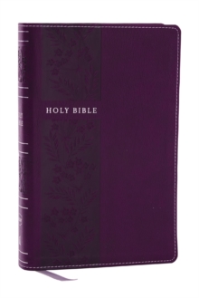 Image for NKJV Personal Size Large Print Bible with 43,000 Cross References, Purple Leathersoft, Red Letter, Comfort Print