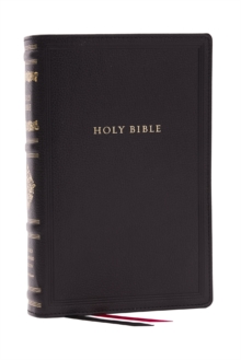 Image for RSV Personal Size Bible with Cross References, Black Leathersoft, Thumb Indexed, (Sovereign Collection)