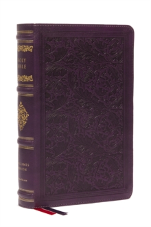 Image for KJV Large Print Reference Bible, Purple Leathersoft, Red Letter, Comfort Print (Sovereign Collection)