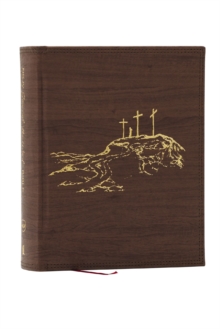 Image for NKJV, Journal the Word Bible, Large Print: Reflect, Journal or Create Art Next to Your Favorite Verses (Brown Leathersoft over Board, Red Letter)