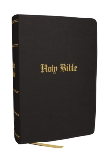 Image for KJV Compact Large Print Bible, Black Leathersoft, Red Letter, Comfort Print