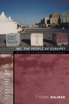 Image for We, the people of Europe?: reflections on transnational citizenship