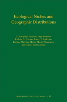 Image for Ecological niches and geographic distributions