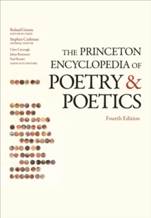 Image for The Princeton encyclopedia of poetry and poetics
